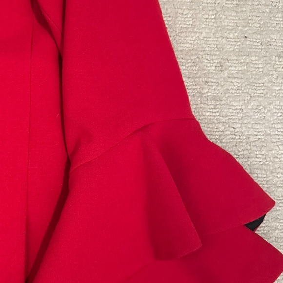 Ellabee red fall/winter coat size small - Picture 6 of 7